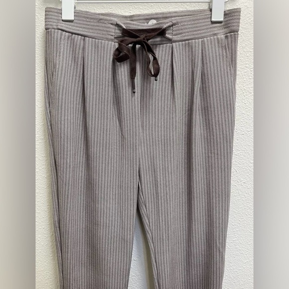 Betabrand Chelsea Joggers Herringbone Drawstring Soft Stretch Pockets Small - Picture 3 of 8